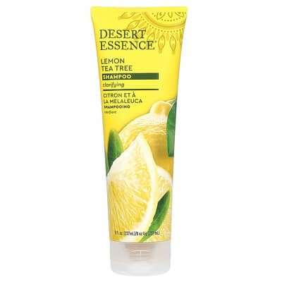 صورة منتج Desert Essence Desert Essence Shampoo Lemon Tea Tree 8 Fl Oz 237 Ml بحجم 237 مل