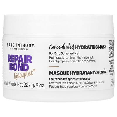 صورة منتج Marc Anthony Marc Anthony Repair Bond Rescuplex Concentrated Hydrating Mask بحجم 227 جم