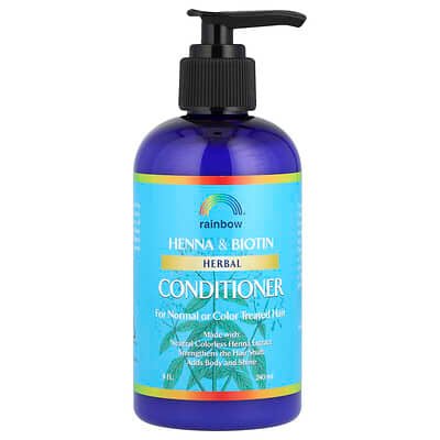 صورة منتج Rainbow Research Rainbow Research Henna Biotin Herbal Conditioner for Normal Or Color Treated Hair 8 Fl Oz 240 Ml بحجم 240 مل