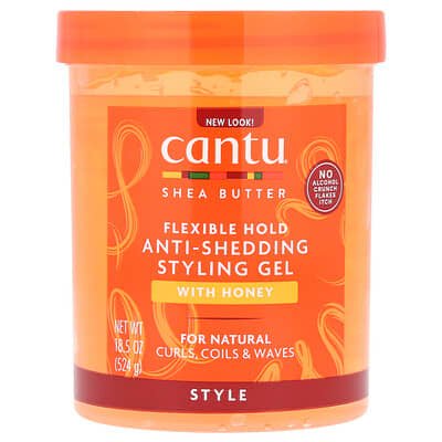 صورة منتج Cantu Cantu Shea Butter Anti Shedding Styling Gel With Honey Flexible Hold بحجم 524