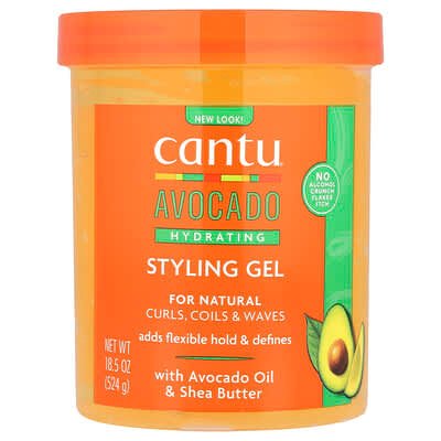 صورة منتج Cantu Cantu Avocado Hydrating Styling Gel 18 5 Oz 524 G بحجم 524 جم
