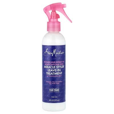 صورة منتج SheaMoisture Sheamoisture Miracle Styler Leave in Treatment Sugarcane Extract Meadowfoam Seed 8 Fl Oz 237 Ml بحجم 237 مل