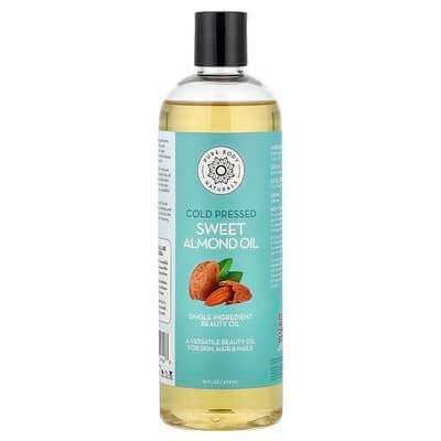 صورة منتج Pure Body Naturals Pure Body Naturals Sweet Almond Oil بحجم 473 مل