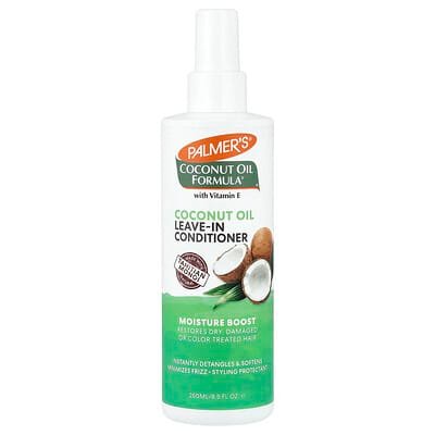 صورة منتج Palmer's Palmer S Coconut Oil Formula with Vitamin E Coconut Oil Leave in Conditioner 8 5 Fl Oz 250 Ml بحجم 250 مل
