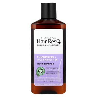 صورة منتج Petal Fresh Petal Fresh Hair Resq Thickening Treatment Biotin Shampoo بحجم 355 مل