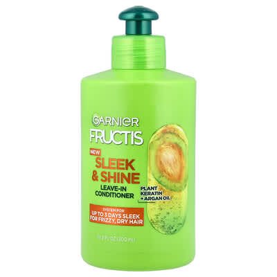 صورة منتج Garnier Garnier Fructis Sleek Shine Leave in Conditioner 10 2 Fl Oz 300 Ml بحجم 300 مل