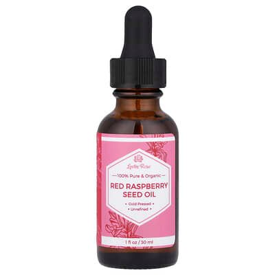 صورة منتج Leven Rose Leven Rose 100 Pure Organic Red Raspberry Seed Oil 1 Fl Oz 30 Ml بحجم 30 مل