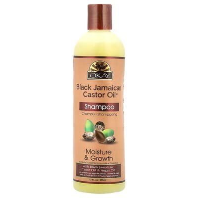 صورة منتج Okay Pure Naturals Okay Pure Naturals Black Jamaican Castor Oil Shampoo بحجم 355