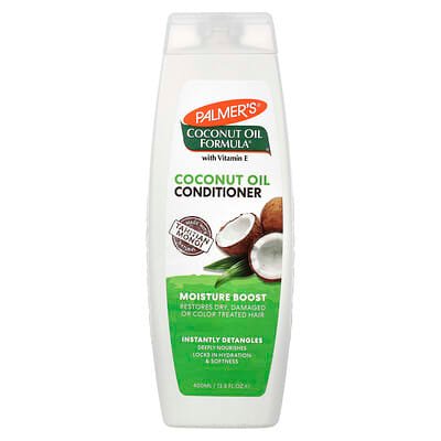 صورة منتج Palmer's Palmer S Coconut Oil Formula with Vitamin E Moisture Boost Conditioner 13 5 Fl Oz 400 Ml بحجم 400 مل