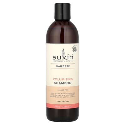 صورة منتج Sukin Sukin Volumising Shampoo Fine and Limp Hair 16 91 Fl Oz 500 Ml بحجم 500 مل