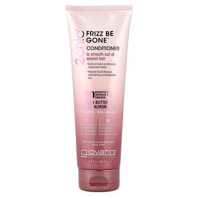 صورة منتج Giovanni Giovanni 2chic Frizz Be Gone Conditioner Shea Butter Sweet Almond Oil 8 5 Fl Oz 250 Ml بحجم 250 مل