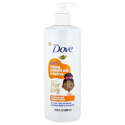 صورة منتج Dove Dove Nourishing Conditioner for Coils Curls and Waves 17 5 Fl Oz 518 Ml بحجم 518 مل