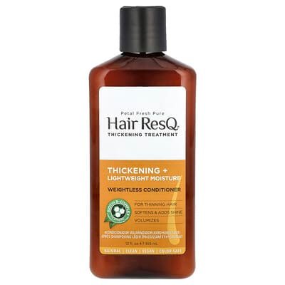 صورة منتج Petal Fresh Petal Fresh Hair Resq Thickening Treatment Thickening Lightweight Moisture Weightless Conditioner for Thinning Hair 12 Fl Oz 355 Ml بحجم 355 مل