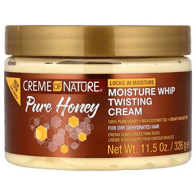 صورة منتج Creme Of Nature Creme Of Nature Moisture Whip Twisting Cream 100 Pure Honey بحجم 326