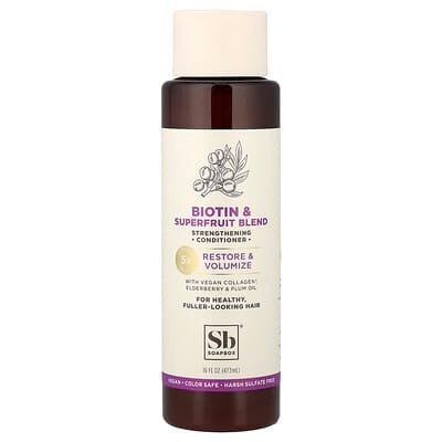 صورة منتج Soapbox Soapbox Restore Volume Conditioner Biotin Superfruit بحجم 473 مل