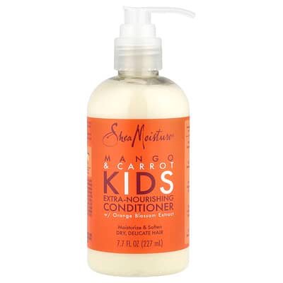 صورة منتج SheaMoisture Sheamoisture Kids Extra Nourishing Conditioner Dry Delicate Hair Mango Carrot 7 7 Fl Oz 227 Ml بحجم 227 مل