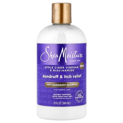 صورة منتج SheaMoisture Sheamoisture Anti Dandruff Shampoo Apple Cider Vinegar Niacinamide 13 Fl Oz 384 Ml بحجم 384 مل