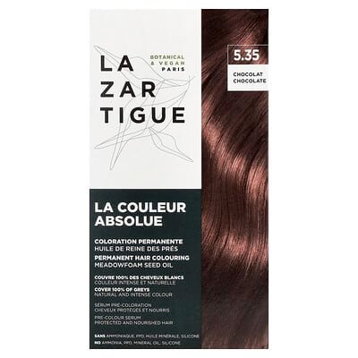 صورة منتج Lazartigue Lazartigue Permanent Hair Color 5 35 Chocolate 1 Application بحجم 5 count