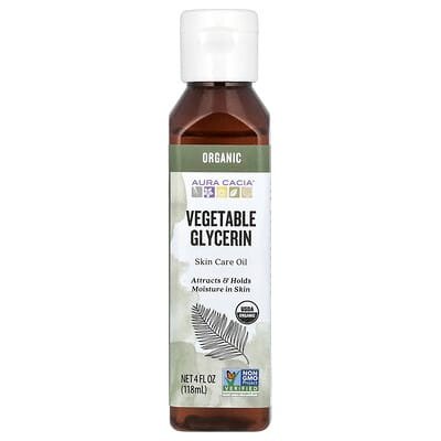 صورة منتج Aura Cacia Aura Cacia Organic Skin Care Oil Vegetable Glycerin بحجم 118 مل