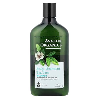 صورة منتج Avalon Organics Avalon Organics Shampoo Scalp Treatment Tea Tree 11 Fl Oz 325 Ml بحجم 325 مل