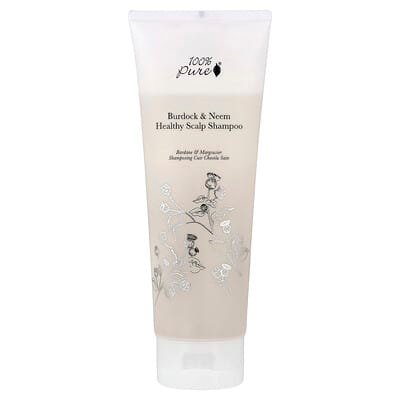 صورة منتج 100% PURE 100 Pure Burdock Neem Healthy Scalp Shampoo بحجم 236 مل