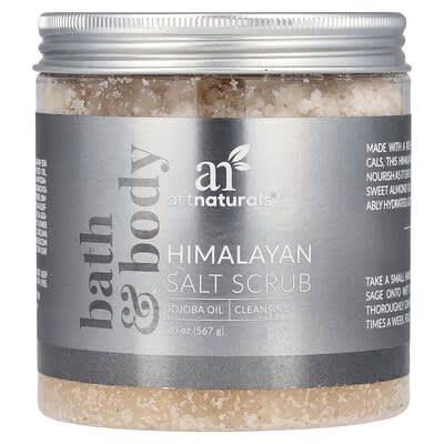 صورة منتج artnaturals Artnaturals Himalayan Salt Scrub 20 Oz 567 G بحجم 567