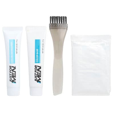 صورة منتج Just for Men Just For Men Mustache Beard Brush In Color M 40 Medium Dark Brown 1 Multiple Application Kit بحجم 6 count