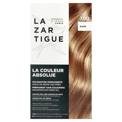 صورة منتج Lazartigue Lazartigue Permanent Hair Color Meadowfoam Seed Oil 7 00 Blond 1 Application بحجم 5 count