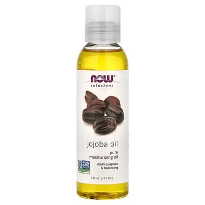 صورة منتج NOW Foods Now Foods Solutions Jojoba Oil 4 Fl Oz 118 Ml بحجم 118 مل