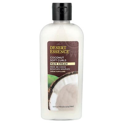 صورة منتج Desert Essence Desert Essence Coconut Soft Curls Hair Cream 6 4 Fl Oz 190 Ml بحجم 190 مل
