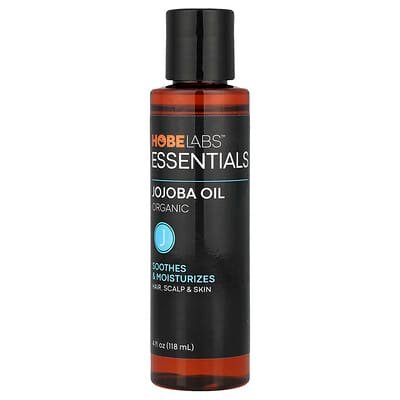 صورة منتج Hobe Labs Hobe Labs Essentials Organic Jojoba Oil 4 Fl Oz 118 Ml بحجم 118 مل