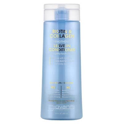 صورة منتج Giovanni Giovanni Biotin Collagen Strengthening Leave In Conditioner بحجم 250