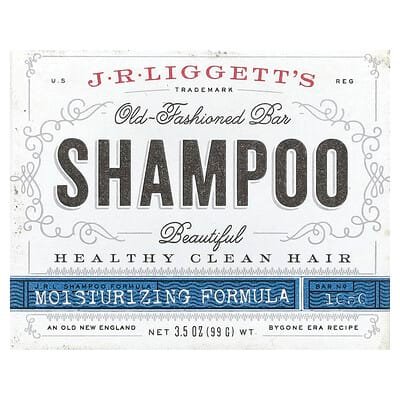 صورة منتج J.R. Liggett's J R Liggett S Old Fashioned Shampoo Bar Moisturizing Formula 3 5 Oz 99 G بحجم 99 جم