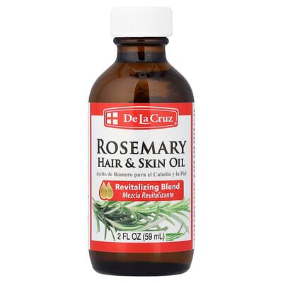 صورة منتج De La Cruz De La Cruz Rosemary Hair Skin Oil 2 Fl Oz 59 Ml بحجم 59 مل