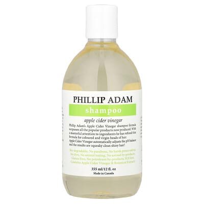 صورة منتج Phillip Adam Phillip Adam Shampoo Apple Cider Vinegar 12 Fl Oz 355 Ml بحجم 355 مل