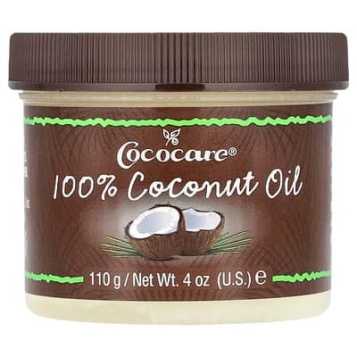 صورة منتج Cococare Cococare 100 Coconut Oil 4 Oz 110 G بحجم 110 جم