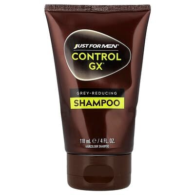 صورة منتج Just for Men Just for Men Control Gx Gradual Gray Reducing Shampoo for Brown to Black Hair 4 Fl Oz 118 Ml بحجم 118 مل