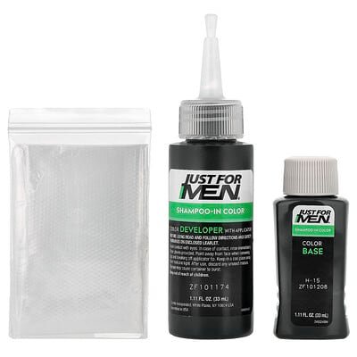 صورة منتج Just for Men Just For Men Shampoo In Color Haircolor Kit H 15 Dark Blond Lightest Brown Single Application بحجم 3 count