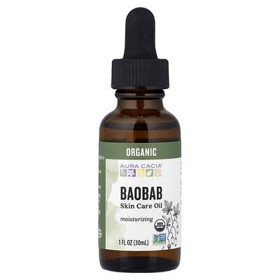 صورة منتج Aura Cacia Aura Cacia Organic Baobab Skin Care Oil بحجم 30 مل