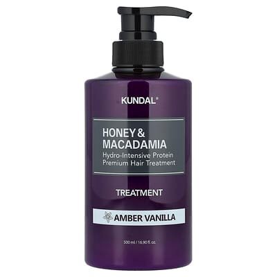 صورة منتج Kundal Kundal Honey Macadamia Treatment Amber Vanilla بحجم 500 مل