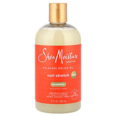 صورة منتج SheaMoisture Sheamoisture Curl Stretch Shampoo Kalahari Melon Oil 13 Fl Oz 384 Ml بحجم 384 مل
