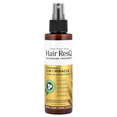 صورة منتج Petal Fresh Petal Fresh Hair Resq Thickening 5 in 1 Miracle Leave in Conditioner 5 Fl Oz 147 Ml بحجم 147