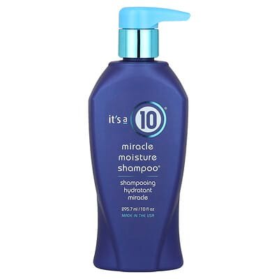 صورة منتج It's a 10 It S A 10 Miracle Moisture Shampoo 10 Fl Oz 295 7 Ml بحجم 295.7