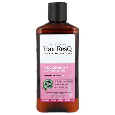 صورة منتج Petal Fresh Petal Fresh Hair Resq Biotin Shampoo Thickening Damage Repair 12 Fl Oz 355 Ml بحجم 355