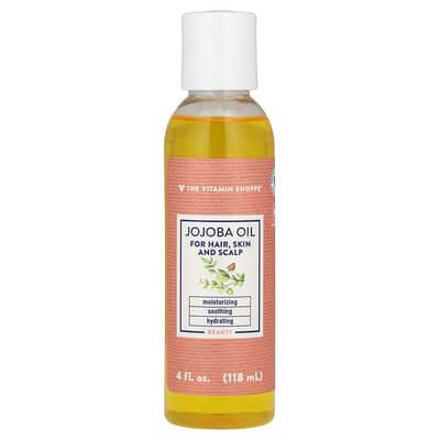 صورة منتج The Vitamin Shoppe The Vitamin Shoppe Jojoba Oil 4 Fl Oz 118 Ml بحجم 118 مل