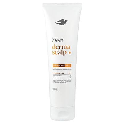 صورة منتج Dove Dove Derma Scalp Dandruff Itch Relief Anti Dandruff Conditioner 9 Fl Oz بحجم 266.162 مل