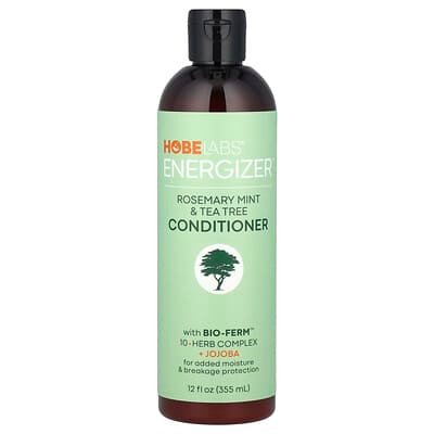 صورة منتج Hobe Labs Hobe Labs Energizer Conditioner Rosemary Mint Tea Tree 12 Fl Oz 355 Ml بحجم 355