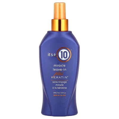 صورة منتج It's a 10 It S A 10 Miracle Leave in Plus Keratin 10 Fl Oz 295 7 Ml بحجم 295.7