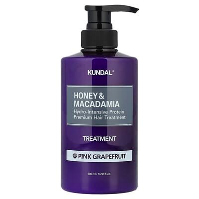صورة منتج Kundal Kundal Honey Macadamia Treatment Pink Grapefruit 16 9 Fl Oz 500 Ml بحجم 500 مل