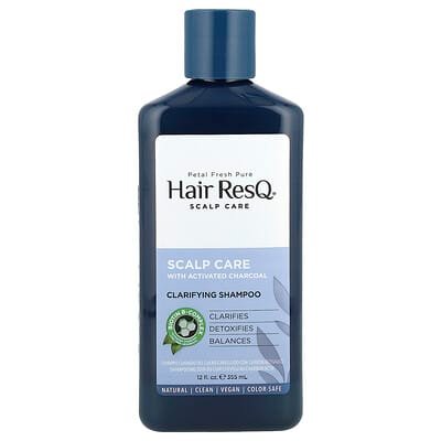 صورة منتج Petal Fresh Petal Fresh Hair Resq Clarifying Shampoo Scalp Care with Activated Charcoal 12 Fl Oz 355 Ml بحجم 355